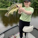 Wendy Narezny of Renfrew’s daughter, Payton, caught this beauty bass at the lake on her 16th birthday.