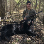 Jacob Brunette of Sudbury felled this beauty black bear this year with a pre-64 Model 94 Winchester 30-30. He’s been a member of the Ontario Federation of Anglers and Hunters since 2017.