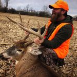 Brendon Ross of Newcastle found that teamwork makes the dream work when he harvested this buck from a ground blind after being warned the whitetail was coming his way.