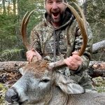 Brent Rivers of Red Lake was honoured to take this beautiful giant buck at first light.