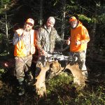 Paul Quenneville of Windsor harvested this 57.25-inch bull moose in WMU 35 using an Excalibur Assassin 400TD.