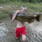 Reid Cuthbertson of Courtice was fishing with a buddy when this monster slammed his bait.