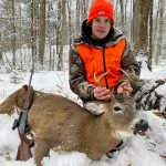 Jason Kennedy of Little Britain says his son, Charlie, harvested this buck at camp in Haliburton using his late grandfather’s .308 Remington Model 4.