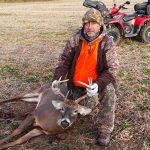 Paul Fracassi of Gravenhurst harvested this deer on the second day of the controlled hunt in Creemore.