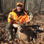 Ed Damico of Vaughan harvested his buck-of-a-lifetime on opening day in WMU 90B during the November controlled shotgun hunt.