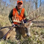 John Mills of Alvinston submitted a photo of his son, Josh, with a flintlock buck.