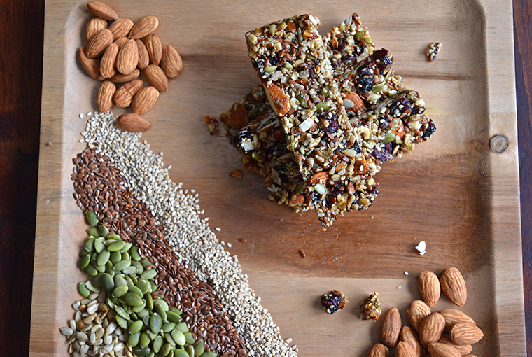 Paleo Nut Bar snacks