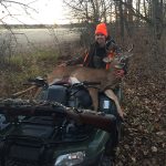 Larissa Smith shot her first eight-point buck during the November shotgun hunt in WMU 89, James Smith of Smithville writes.