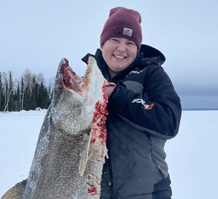 Sam Boucha lake trout