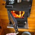 wood stove
