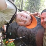 Jerod Gee of Dryden took his son Layne to the Dryden District Conservation Club for a 3D fun shoot. They worked on bow hunting skills and learned new information all in one trip.