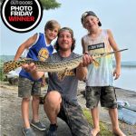 Photo Friday winner Derek Bethlehem of Burlington. Derek caught this nice longnose gar. He used live bait to catch it and did not expect to find this beauty.
