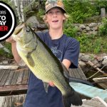 Photo Friday winner Evan Morris of Port Perry who landed this 22-inch largemouth bass from Koshlong Lake.