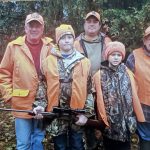 Brenda Edwards of Markdale submited this photo of four generations of Edwards hunters. Robert, the eldest, passed in May 2023. He was very happy to hunt with his son, grandsons, and great grandsons.