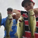 Andrew Marhin enjoyed the first bass opener in which he got to fish with his son, Bryce. They caught some nice ones, and Bryce couldn’t have been more excited.