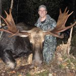 David Desbiens of Sudbury harvested a 45-inch bull in northern Ontario during the 2023 bow hunt.