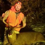 Brandon Klintworth of Omemee harvested his biggest buck to date. It came by his stand in the last minutes of daylight.