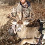 Corey Phillips of Ridgetown was only able to get out once this season and harvested this eight-point beauty.