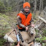 John Berardi submitted this photo of his son Ryan, pictured with his first deer. It was shot with his grandfather’s Remington Woodsmaster 740 on the second day of the rifle hunt on Manitoulin Island.