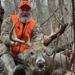 Sean Foster of Port Bruce used his Traditions Pursuit XLT to shoot this buck during an all-day sit near Lake Erie.