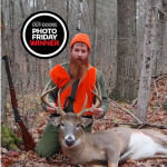 Photo Friday winner Alex Fowler of Tamworth who harvested this buck after switching to his trusty Winchester for the hunt. He knew using his lucky gun would not disappoint.