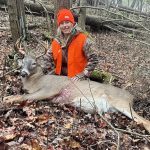 Madison Thormann of Port Perry shot her very first deer, an 11-point buck, on opening day.