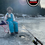 Photo Friday winner Cameron Boyce, 6, of New Liskeard. She loves the outdoors and stayed overnight in an ice shack on a trip. Boyce and her family enjoyed catching and releasing fish on this marvellous lake.