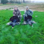 Dino Matsoukas of Jackson’s Point notes that Nicholas and Christopher Matsoukas had a dream turkey opener back in 2022, taking a pair of toms from the same Beaverton-area ground blind.