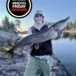 Photo Friday winner Mark Cannons of Stirling’s son, Nate, caught this 40.5-inch pike on the classic Five of Diamonds spoon north of Sioux Lookout.