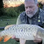 Peter Weldon of Mississauga was packing up when he caught this gorgeous mirror carp. He used a yellow boilie on a hair rig with a two-ounce lead.