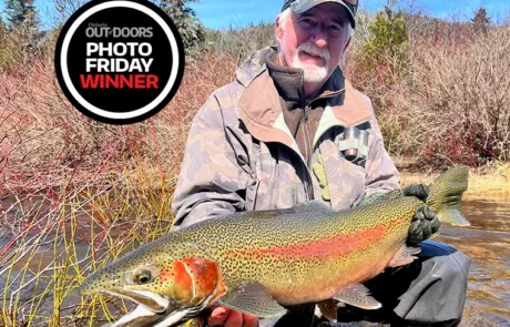 Photo Friday winner Randy Beamish of Thunder Bay snapped this Lake Superior steelhead while float fishing in a tributary.