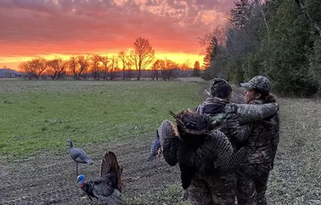 Toni Cooper of Oakwood had an amazing up-close-and-personal turkey hunt with an amazing friend in WMU 73.