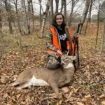 Wendy Tye-LaRocque Carleton Place writes her daughters both had a successful deer hunt in 2023; here is her 15-year-old daughter Hannah with her 4-point buck.