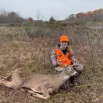 Wendy Tye-LaRocque Carleton Place writes that her daughters both had a successful deer hunt in 2023; here is her 17-year-old daughter Sandra with her 8-point buck.