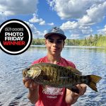 Photo Friday winner Alex Hernández of Whitby caught this smallmouth bass on a gorgeous summer day in North Bay.