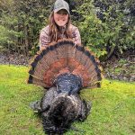Leanne Healey of Sault Ste. Marie enjoyed her first solo turkey hunt and harvested her first Algoma District (WMU 36) tom using her 12-gauge Winchester SXP. It was a perfect textbook hunt and a memory that will last a lifetime.