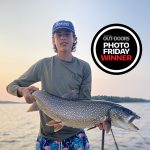 Photo Friday winner Michael Florio of Lynden caught his personal-best lake trout at dusk while jigging and camping at Killbear Provincial Park.