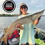 Photo Friday winner Michelle Danychuk of Port Elgin caught this 42-inch northern pike with a topwater bait on the Magnetawan River.