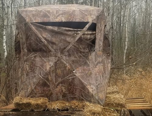 DIY: Ground blind platform