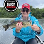 Photo Friday winner Lori Wilson of Oshawa caught-and-released this 16-inch largemouth bass using a barbless hook and wacky rig while out with the Ontario Women Anglers on Elbow Lake.