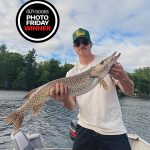 Photo Friday winner Jesse Rooney of Kars caught this 34-inch, 10.2-pound pike while trolling the edge of a weedbed in approximately 25 feet of water.