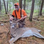 Wayne White of Frankford notes that the 2023 rifle season was a success for Chad Greatrix, who took this buck dubbed “Xmas Tree” in WMU 61.