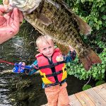 Wyatt Howard of Hayley Station loves getting out in the boat or on the dock at Grandma’s; he knows his bass, sunfish, pike, and pickerel.