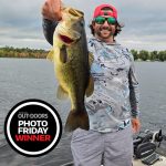 Photo Friday winner David Jelley of Carleton Place fished all day for pike before landing a personal-best, 4.6-pound Mississippi Lake bass, after tying on a red spinnerbait.