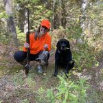 Hunter and Kristina Hart of Woodstock had a successful northern Ontario partridge hunt with their pooch Summit on Crown land.