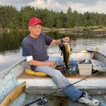 Neil Watts of Peterborough caught this largemouth in 2023 on a Jitterbug at the family hunt camp in Harvey Township.