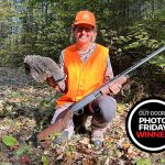 Photo Friday winner Chris Sierzputowski of Sault Ste. Marie shared that new hunter Stefanie Grand, had a successful first grouse hunt in WMU 36 near Bruce Mines on Crown land, and is looking forward to her first deer hunt later this fall.