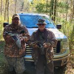 Richard Fillmore of Hamilton and friend Roger Elliot got out duck hunting in North Dumfries this season.