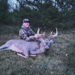 Tye Robidoux of Napanee took his target buck this year in WMU 68 and couldn’t be happier.