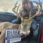 Natasha Foster of Corbyville rattled in this deer dubbed “Tall Times” and took him with a crossbow after scouting him on camera (for a few years!) in WMU 68B.